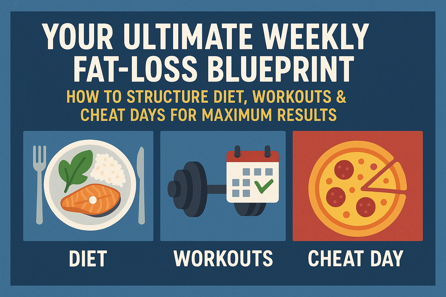 Your Ultimate Weekly Fat-Loss Blueprint: How to Structure Diet, Workouts & Cheat Days for Maximum Results